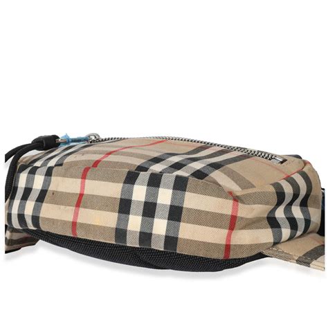 burberry small vintage check cannon bum bag|Bags .